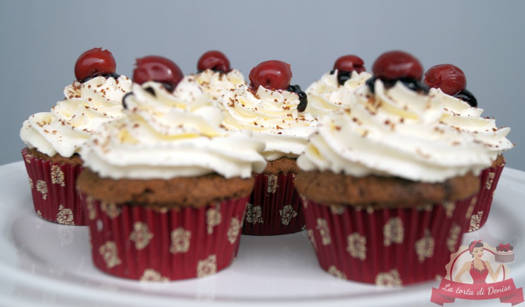 Schwarzwälder Kirsch Cupcakes