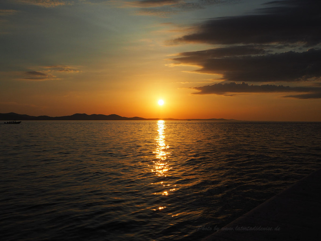 Zadar; vom Sonnengruß und Meeresmusik