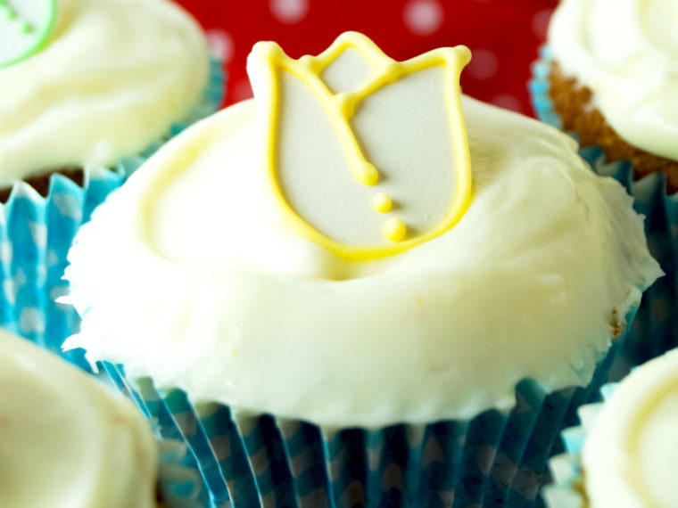 Carrot Cupcakes mit Frosting